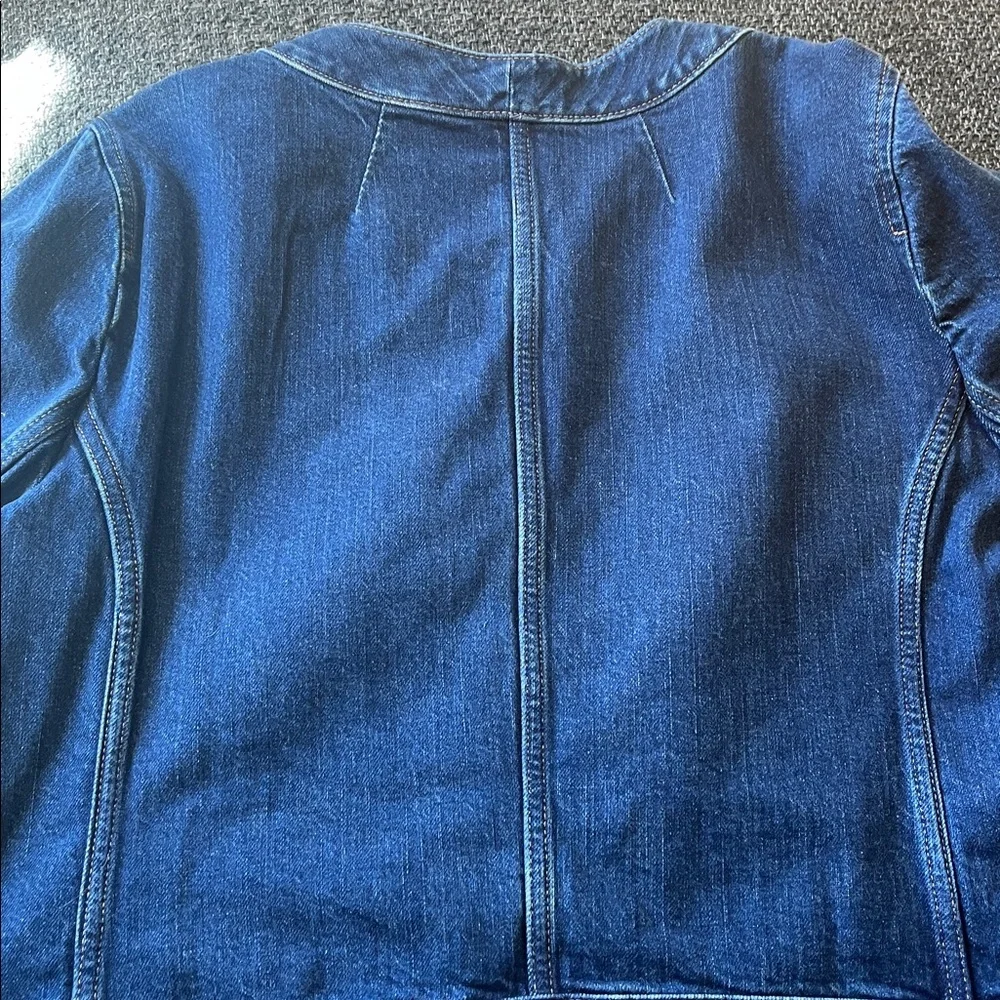 Lady Jacket in Dark Blue Denim - Picture 4 of 4